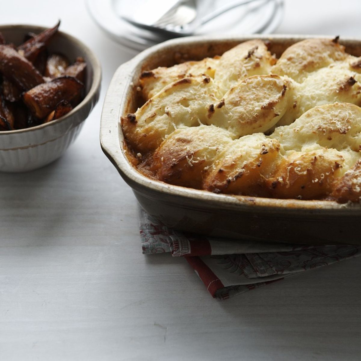Torta de Salsicha e Purê