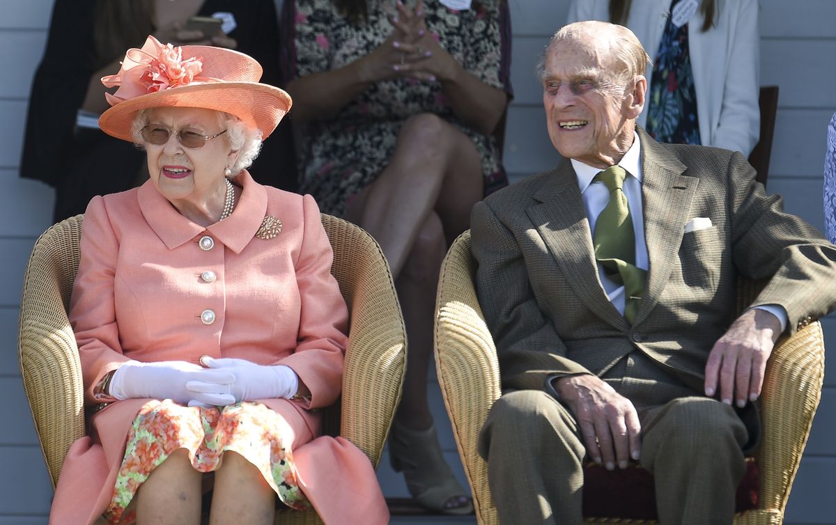 Kraljica Elizabeta II in princ Philip, vojvoda Edinburški se udeležita polo tekme OUT-SOURCING Inc Royal Windsor Cup 2018 v klubu Guards Polo