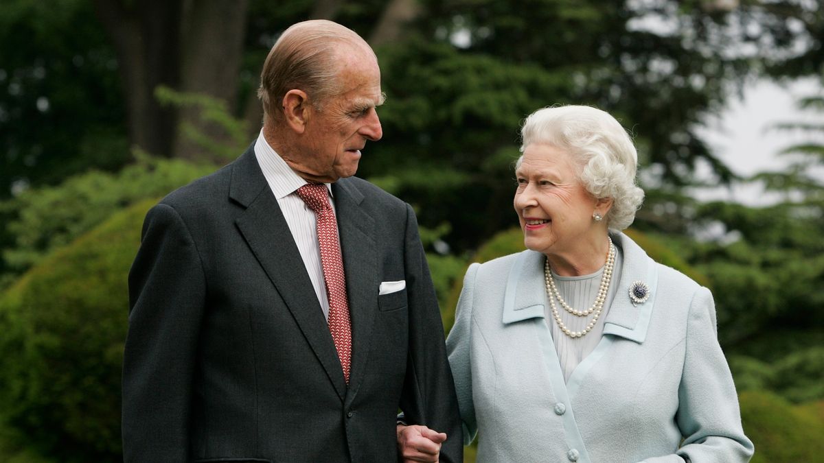 Rainha e Príncipe Philip juntos