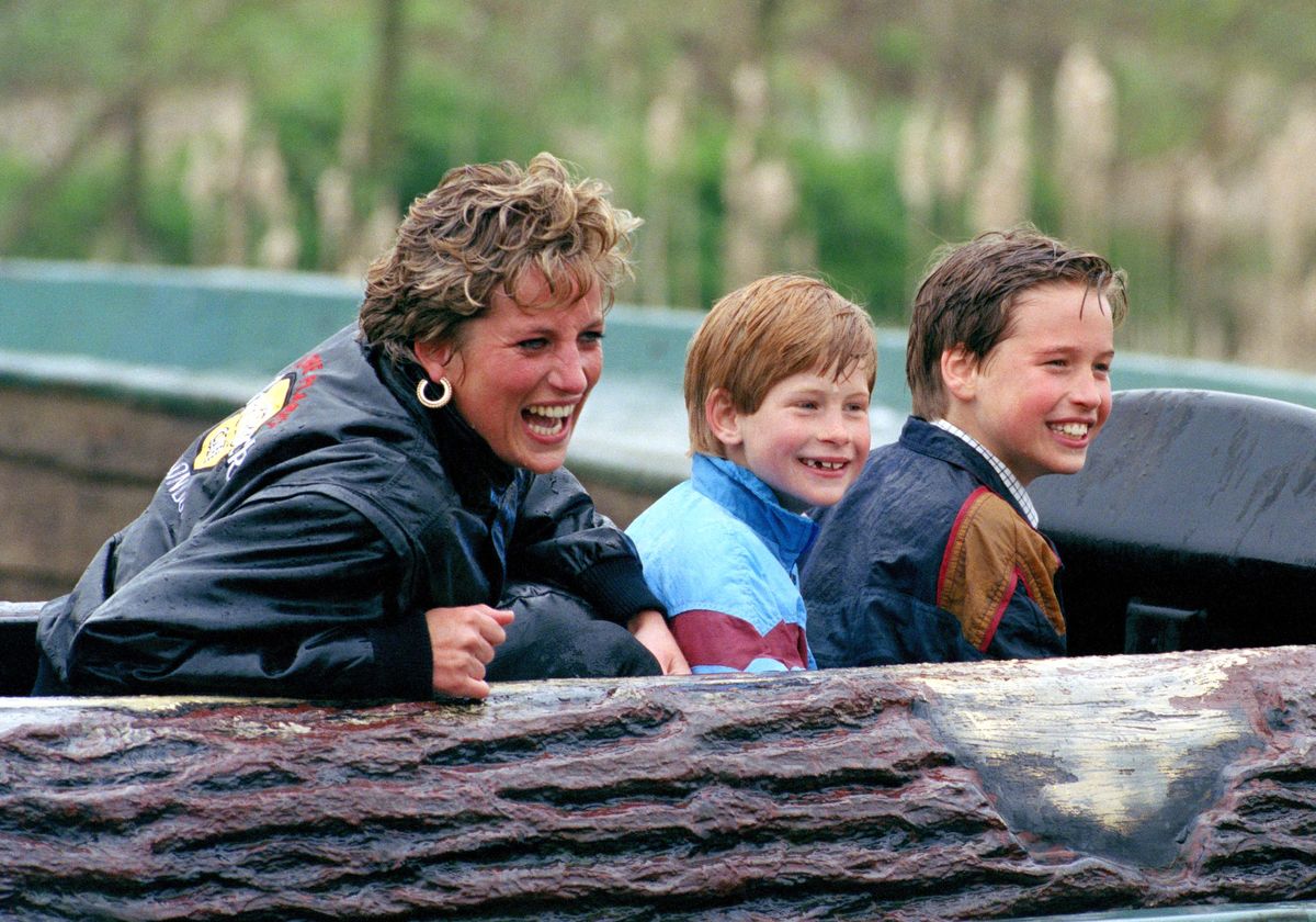 Príncipe Harry e Princesa Diana