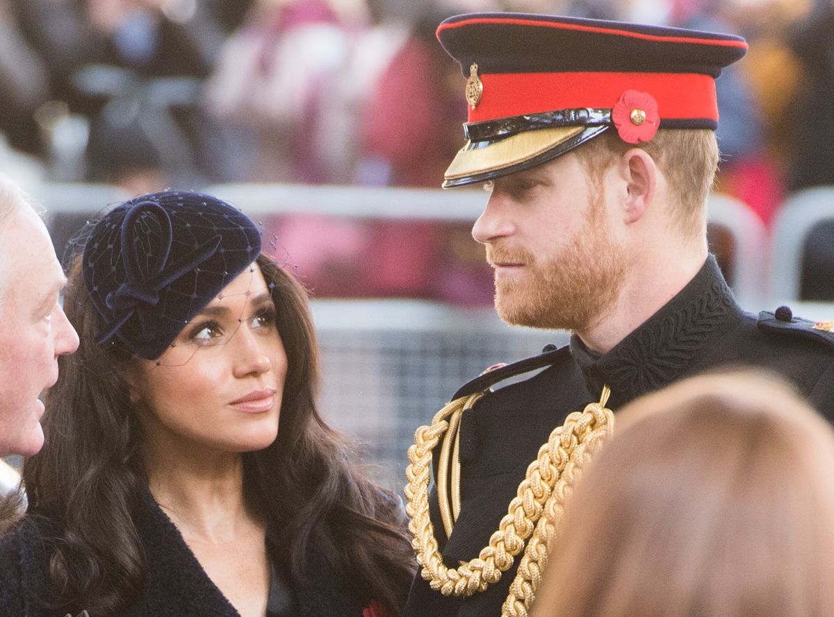 Princ Harry in Meghan Markle