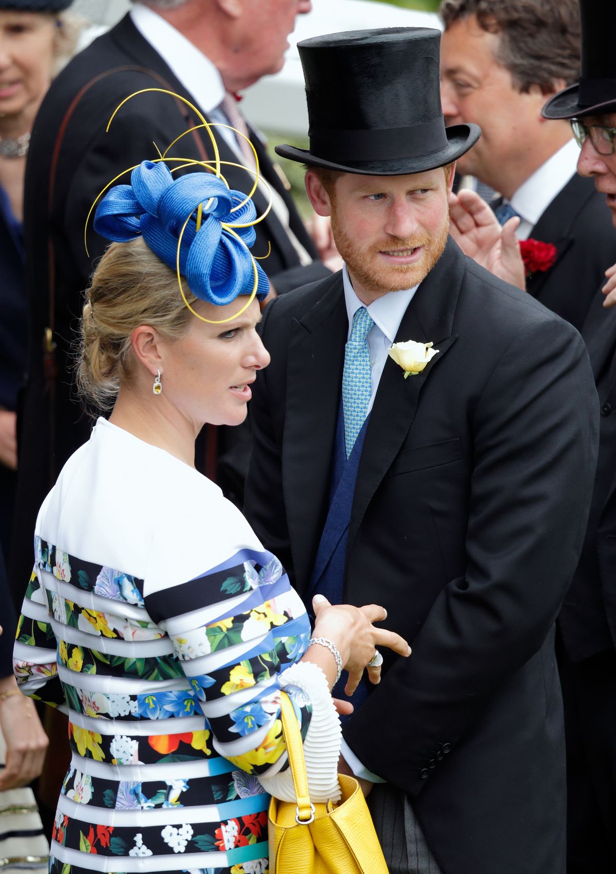 Zara Tindall y el príncipe Harry