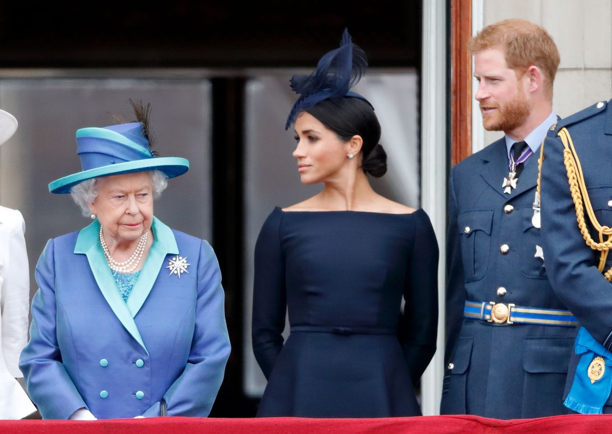 Princ Harry Meghan Markle Kraljica