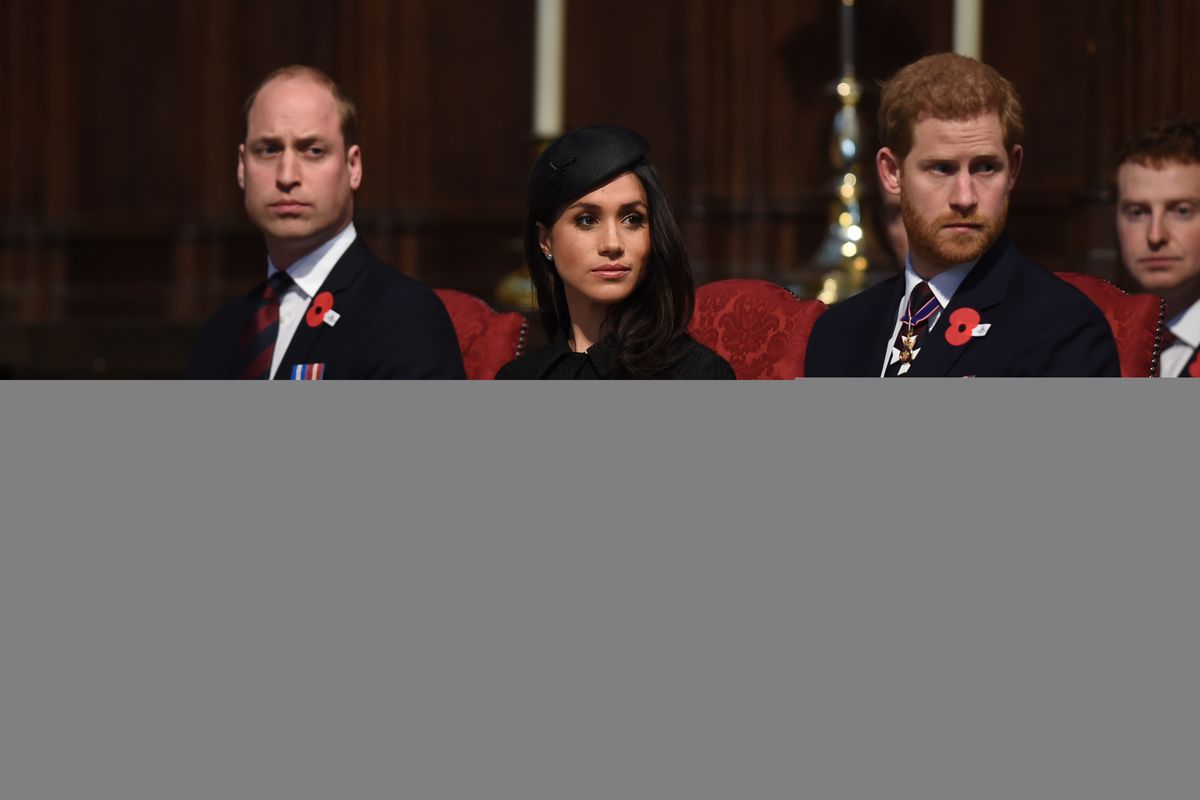 Princ Harry Meghan Markle in princ William