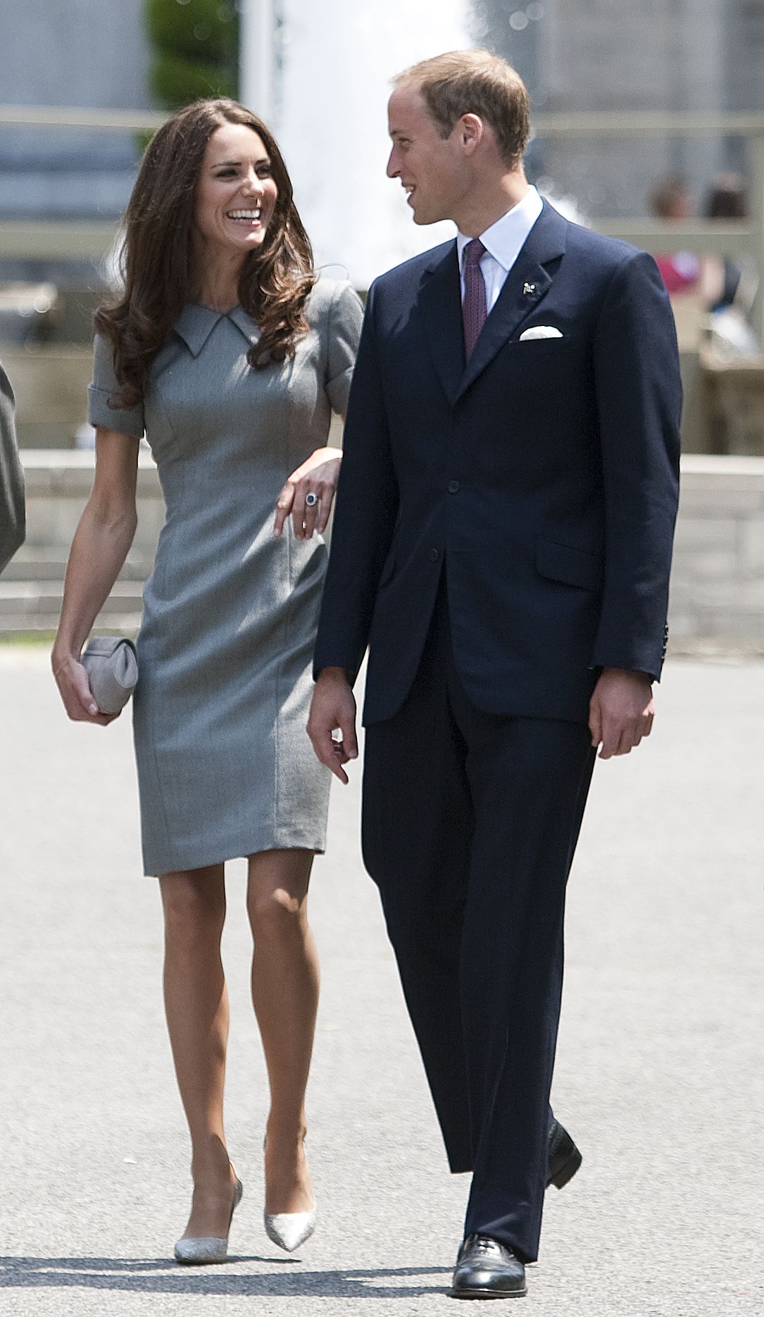 Il Duca e la Duchessa di Cambridge durante il loro tour ufficiale del Canada.Partecipa a una cerimonia di piantagione di alberi a Rideau Hall, Government House, Ottawa.