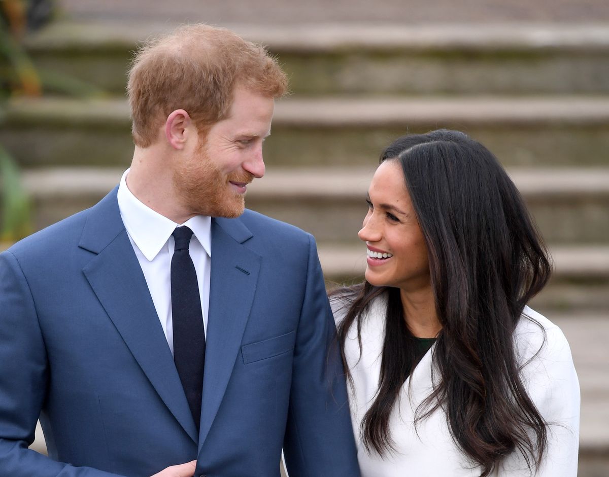 Il principe Harry e Meghan Markle partecipano a un photocall ufficiale per annunciare il loro fidanzamento