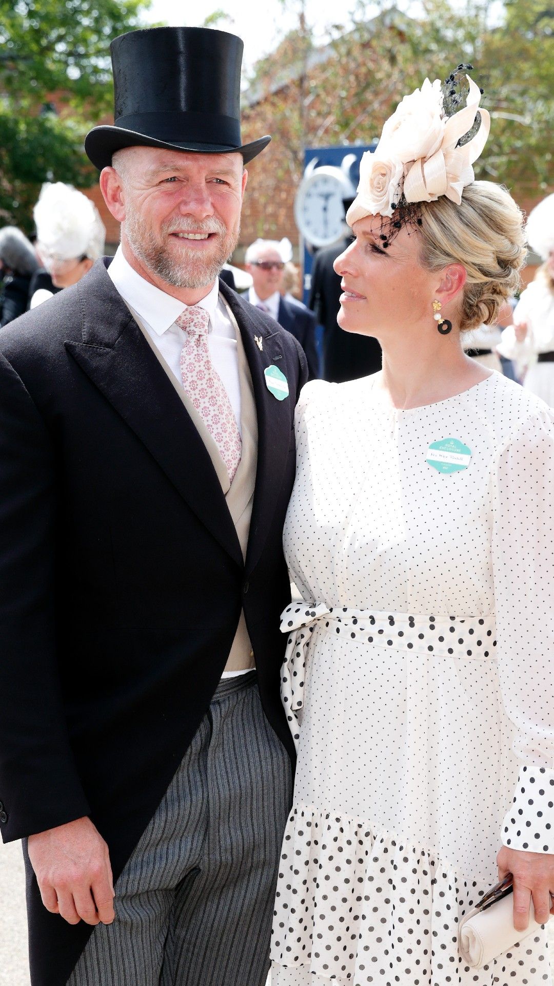 Zara Tindall e Mike Tindall sembrano amati al Royal Ascot