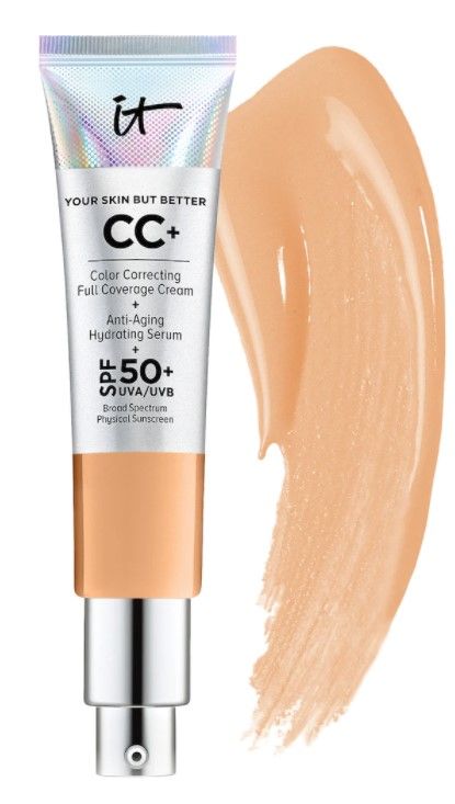 najlepší opaľovací krém na tvár IT Kozmetika Vaša pokožka, ale lepší CC+ krém s SPF 50