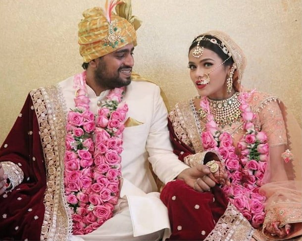 Sonyaa Ayodhya Hochzeitsfoto