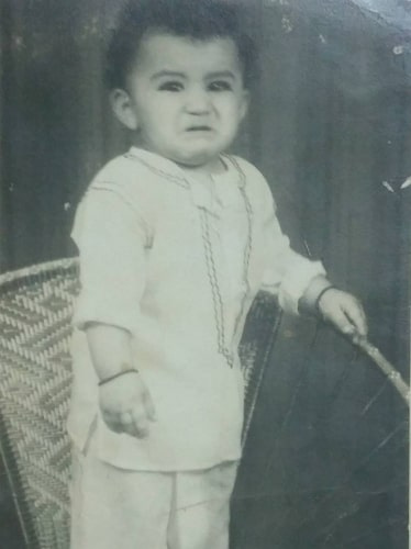nirmal soni photo d'enfance