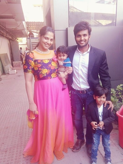 Saikumar-Pampana-Familie