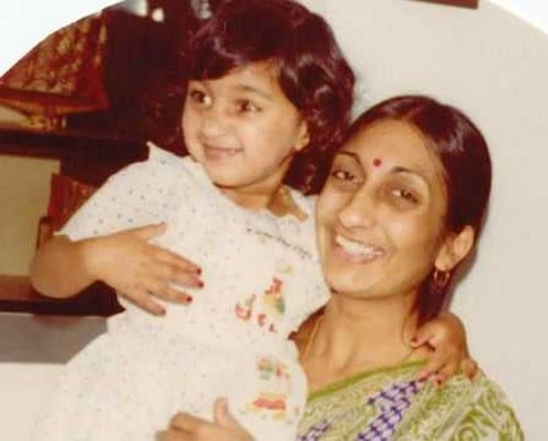avina shah photo d'enfance