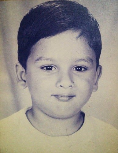 photo d'enfance de vyomesh koul