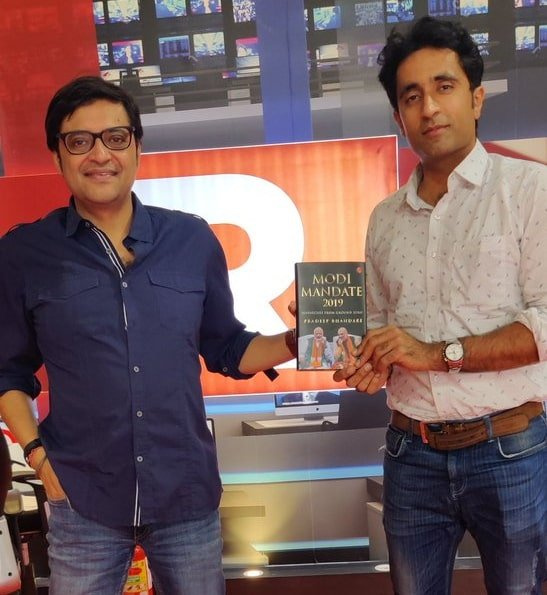 pradeep bhandari s arnab goswami