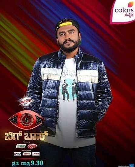 raghu gowda v 8. sezóne bigg boss kannada