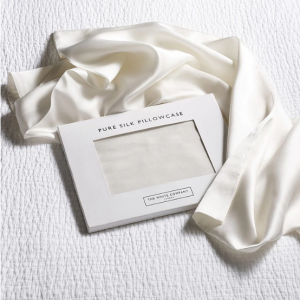 Funda de almohada de seda The White Company