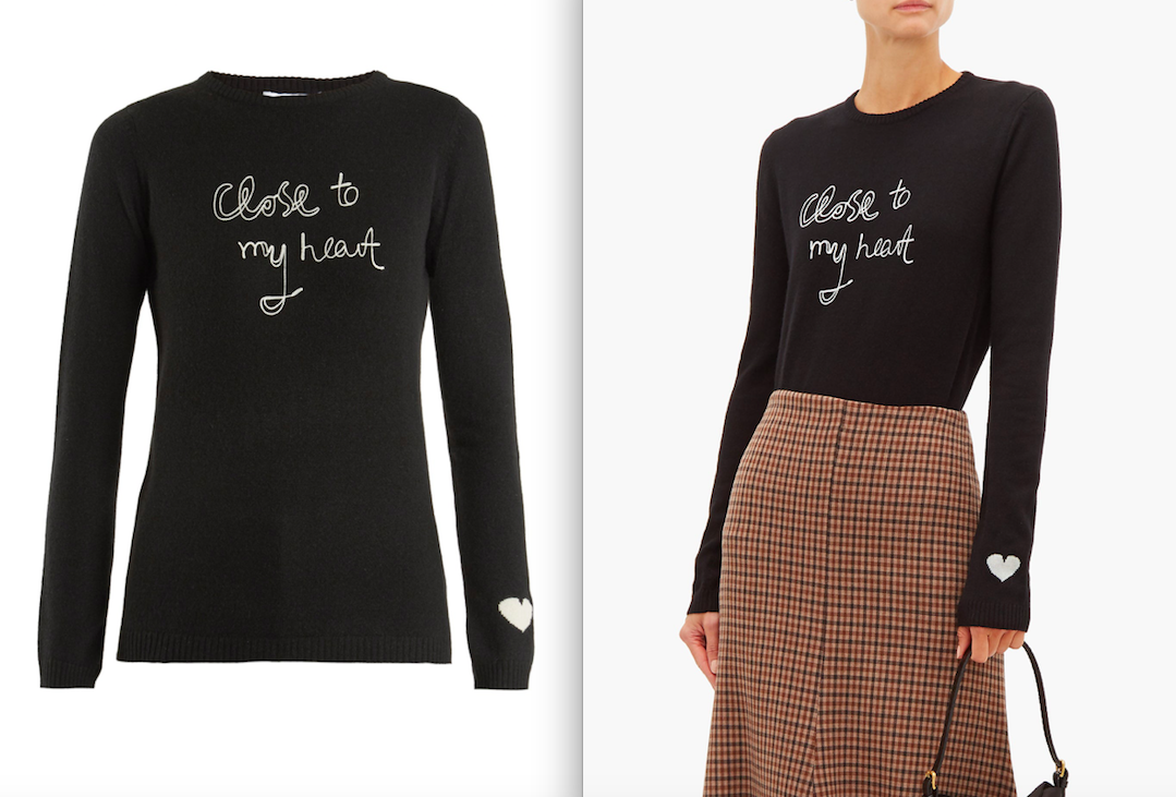 Suéter de cashmere Bella Freud, £ 420