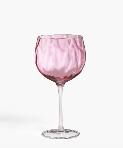 Copo de gim Waterwave da John Lewis & Partners, 700ml, rosa