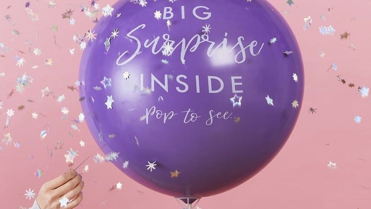 Balão de revelação de presente surpresa, £ 5,90