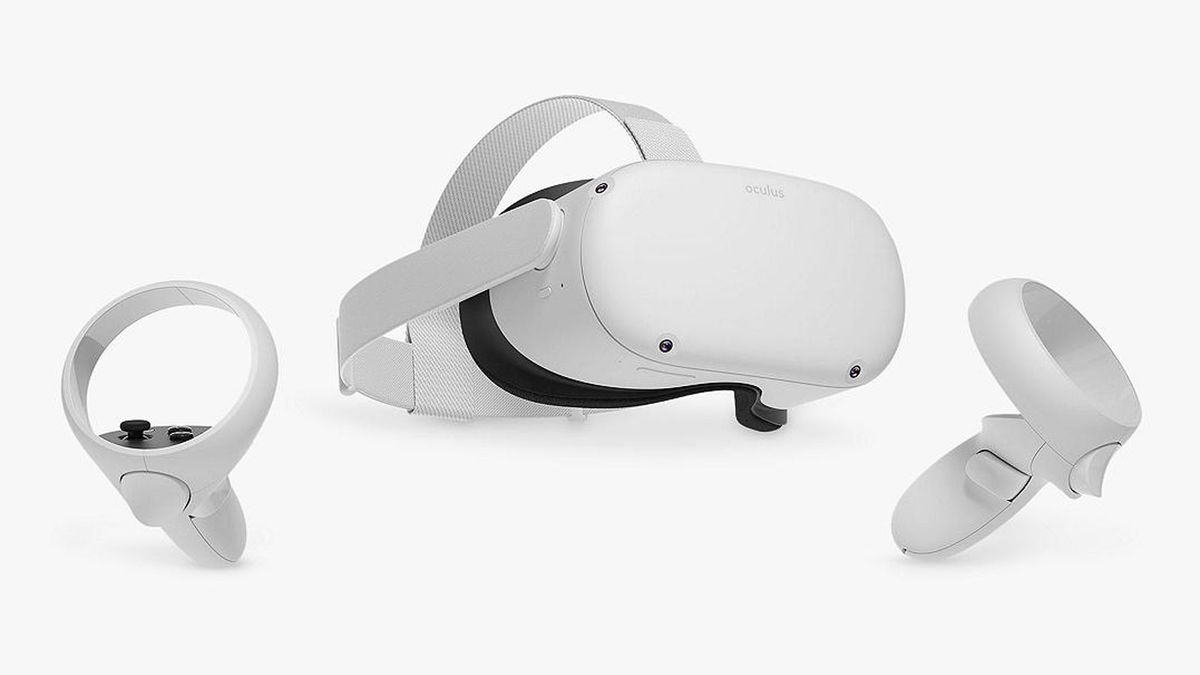 Fone de ouvido e controladores VR