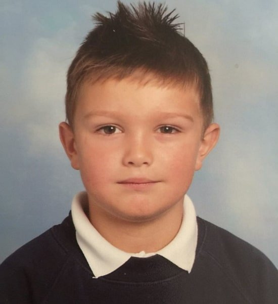 foto de la infancia de morgz